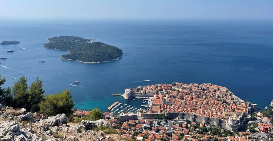 Dubrovnik: City Panorama Small-Group Guided Tour - First stop: the Old Town port and Lokrum