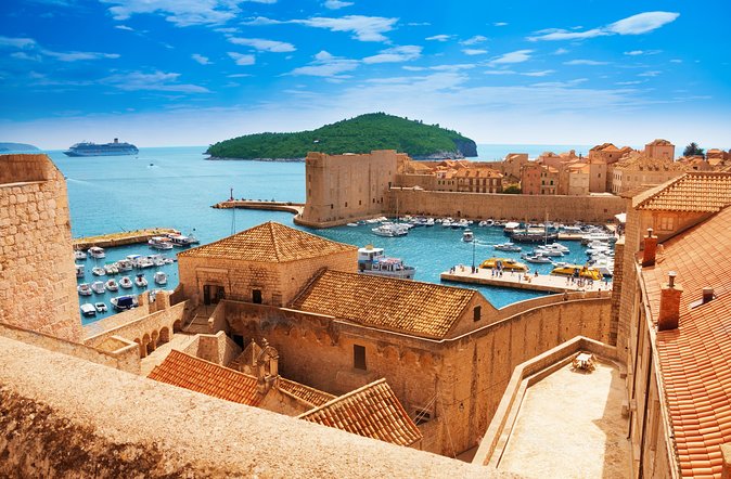 Dubrovnik City Walls Admission Ticket - Lovrijenac Fortress above the western wall