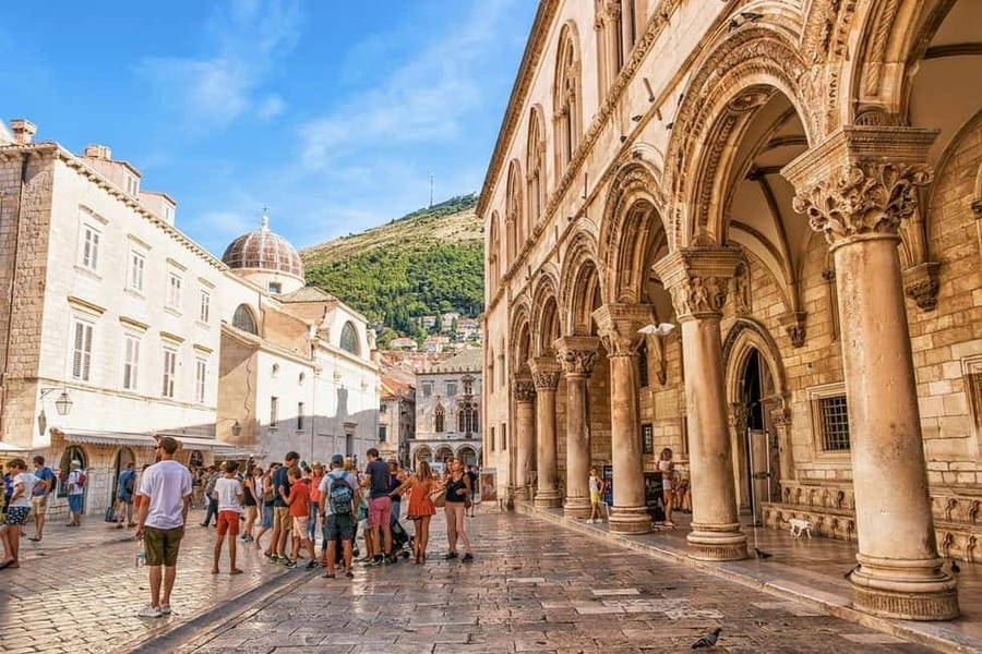 Dubrovnik: City Walls, Old Town Walking Tour & Adriatic View - Starting behind Pile Gate at Nautika