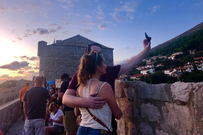 Dubrovnik City Walls Sunset Guided Tour - St. John’s Fortress watches the Old Town port