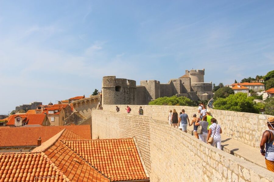 Dubrovnik City Walls Walking Tour - Meeting at Pile Square