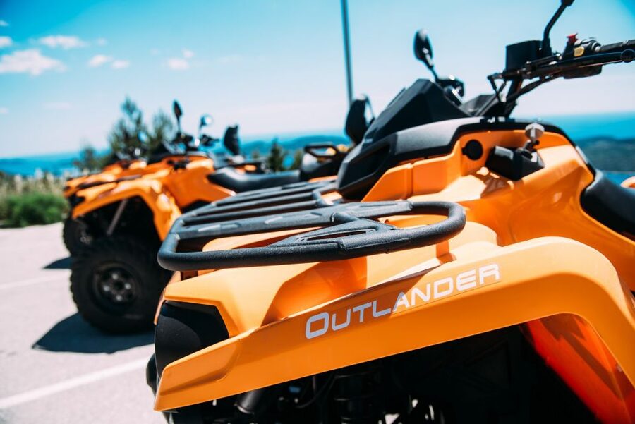 Dubrovnik: Countryside Guided ATV Adventure with Brunch - The second panorama over sea and mountains