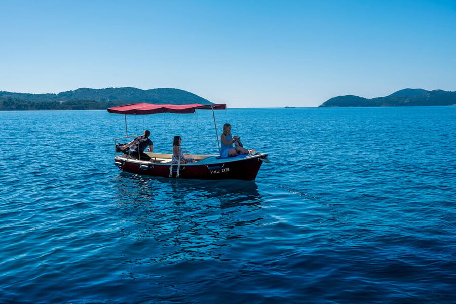Dubrovnik: Elaphiti Islands Boat Rental - Sunj Beach for sand, food, and a break