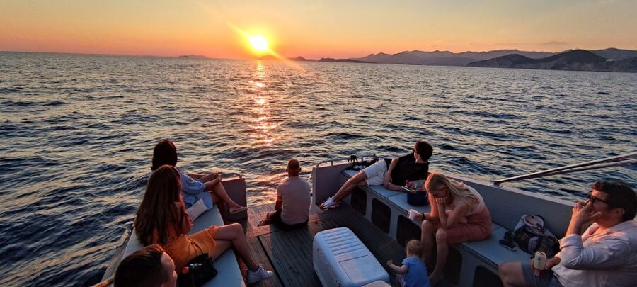 Dubrovnik: Golden Hour Sunset Cruise - Lovrijenac fortress from the sea