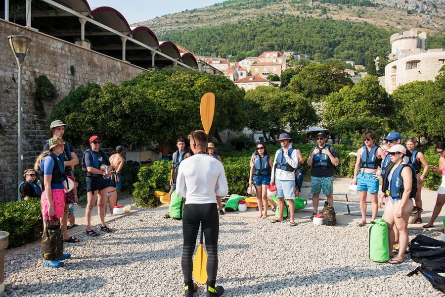 Dubrovnik: Guided Sea Kayaking and Snorkeling Tour - Betina Cave and the snorkeling stop
