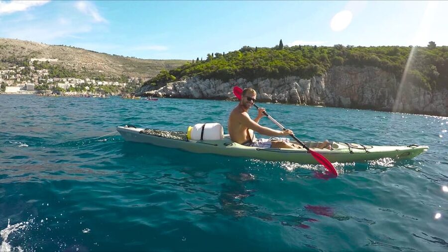 Dubrovnik: Guided Sea Kayaking and Snorkeling Tour - How hard is the four-kilometre route?