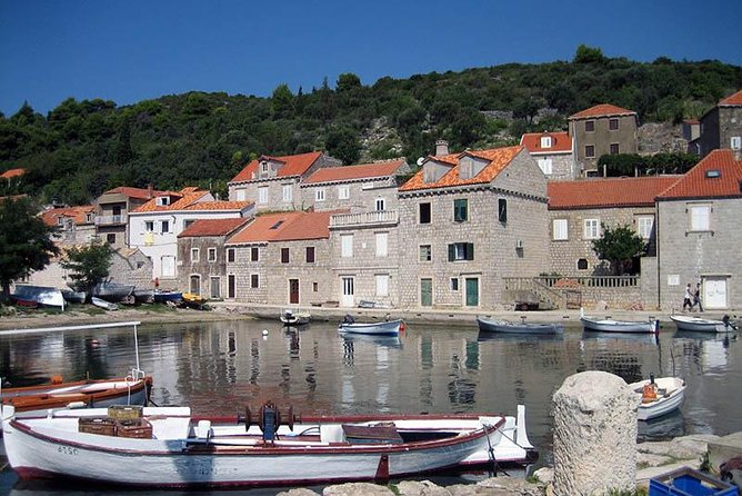 Dubrovnik Islands Boat Tour with Lunch and Unlimited Drinks - Koločep, the greenest-feeling first stop