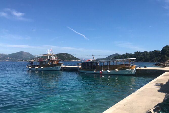 Dubrovnik Islands Private Rented Boat Cruise - Lopud, Šunj Beach, and time on the sand