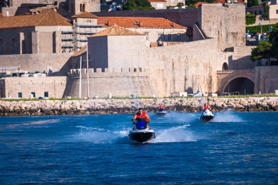 Dubrovnik: Jet Ski Rental - Lopud, Šunj Beach, and the Island View