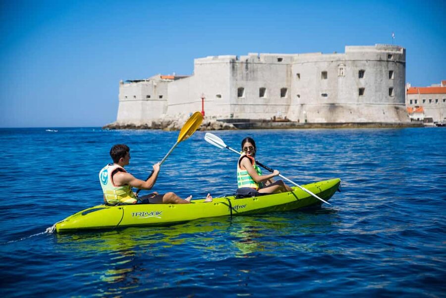 Dubrovnik: Kayak Rental - Starting at Banje Beach below Dubrovnik’s Old Town