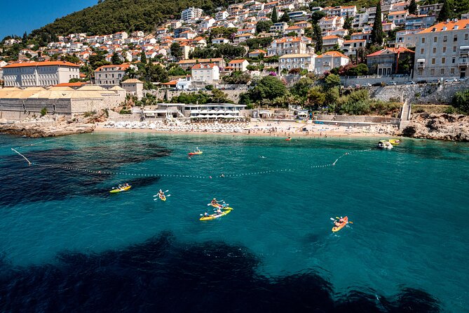Dubrovnik Kayak Rental on Banje Beach - St. Jacob’s Beach and the choice to keep going