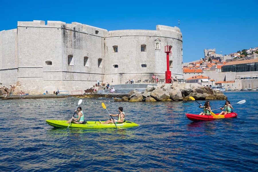 Dubrovnik: Kayak Rental - Choosing between one hour, two hours, and your own pace