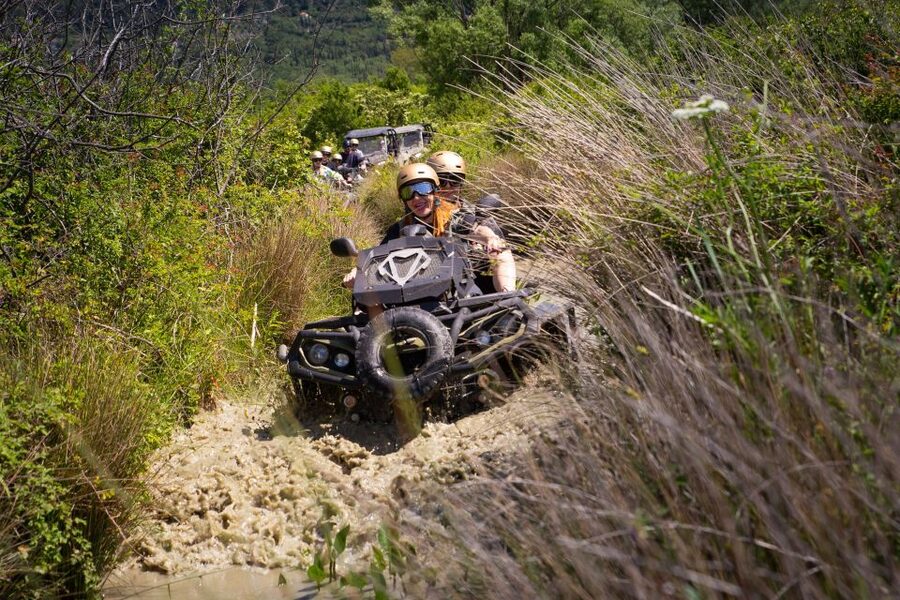 Dubrovnik: Kojan Koral ATV Quad Safari with transport - The first 75 minutes: fields, wetlands, and the Ljuta River