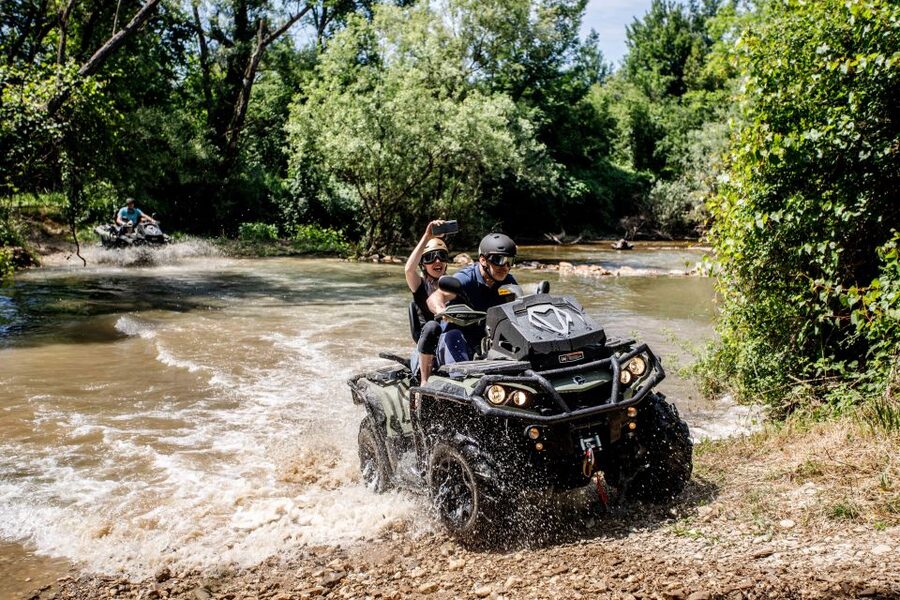 Dubrovnik: Kojan Koral ATV Quad Safari with transport - Čilipi: a 30-minute pause in a village