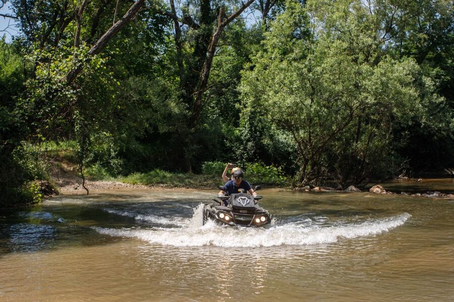Dubrovnik: Kojan Koral ATV Quad Safari with transport - The 30-minute transfer from Dubrovnik