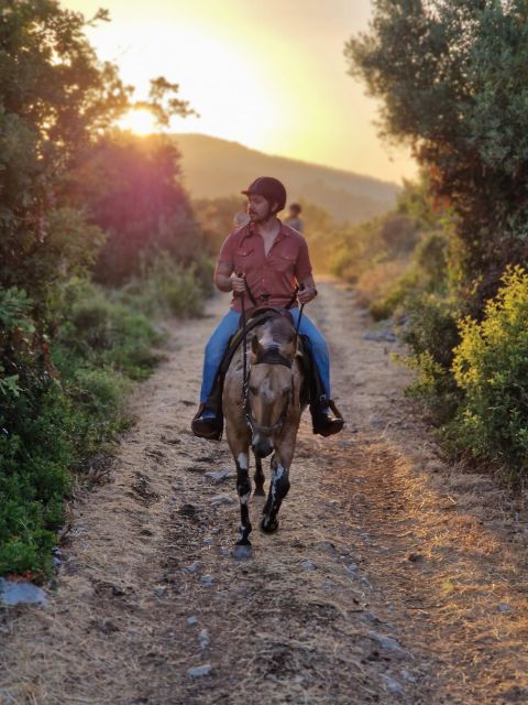 Dubrovnik Kojan Koral: Horseback Riding - Getting comfortable before the two-hour ride