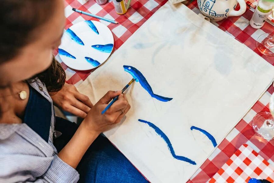 Dubrovnik: Local Wine, Dine and Design Workshop - The first part of the workshop: choosing your design