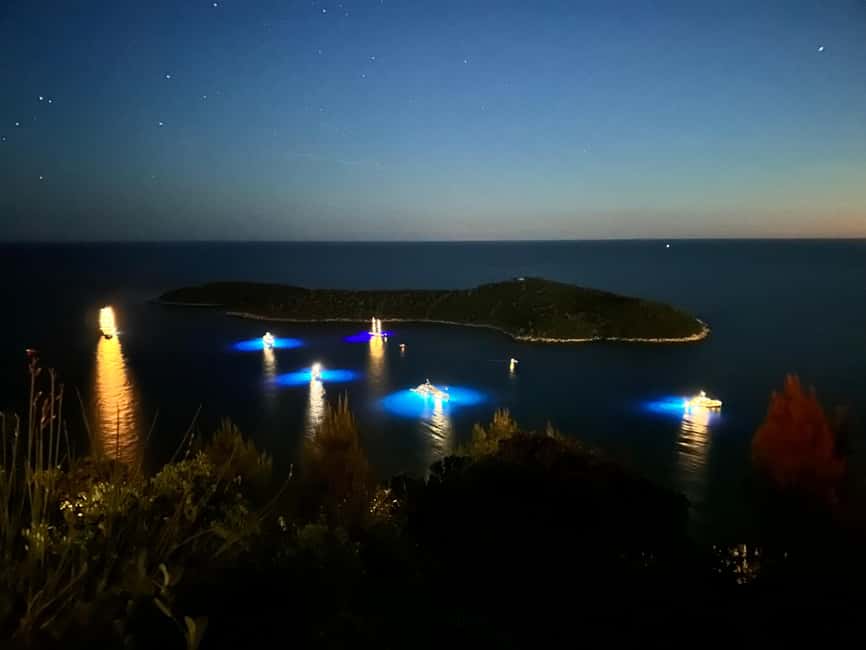 Dubrovnik Night Drive: Lights of the Adriatic - The Dubrovnik Bridge stop and its night reflections