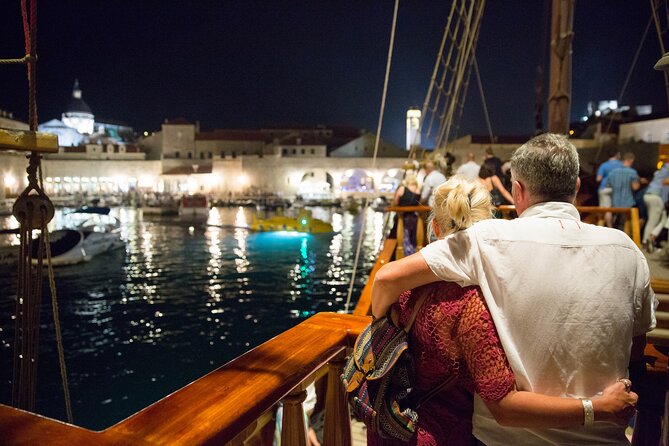Dubrovnik Panoramic Night Cruise with Karaka - Lovrjenac Fortress from the sea