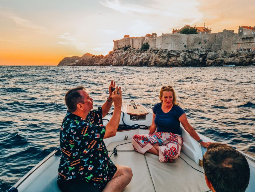 Dubrovnik: Private Boat Cruise at Sunset with Champagne - Is $382 good value for three people?