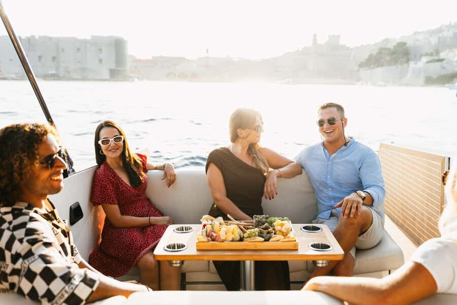 Dubrovnik: Private Boat Cruise at Sunset with Champagne - Lazarettos and Dubrovnik’s quarantine past