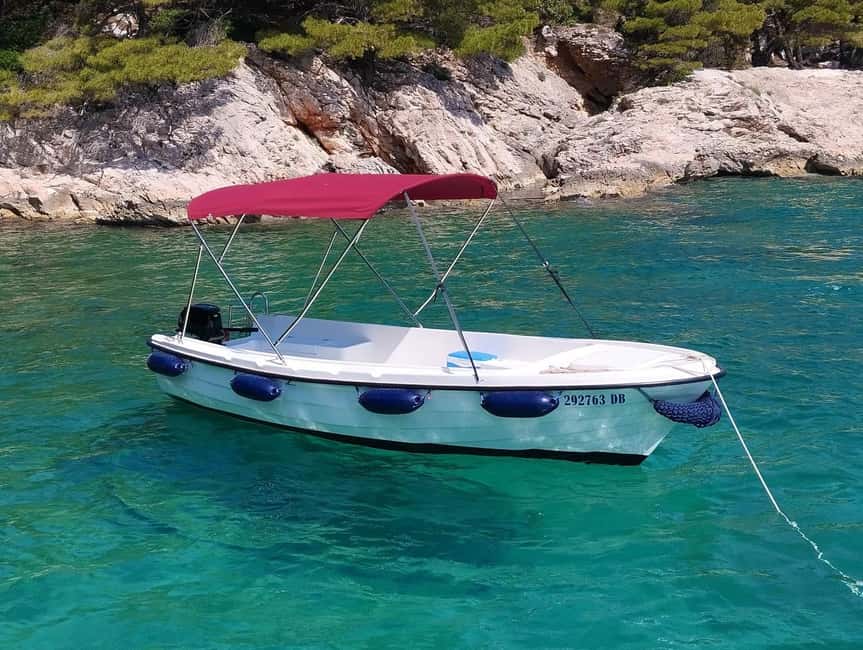 Dubrovnik: Rent a fun and easy to use boat without license - Key points at a glance