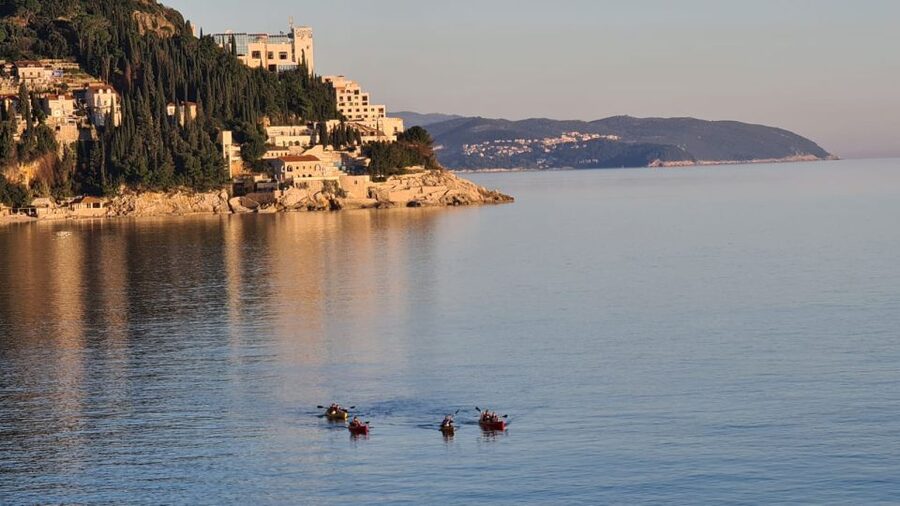 Dubrovnik: Sea Kayaking Half-Day Tour - Paddling toward Lokrum and its island legends