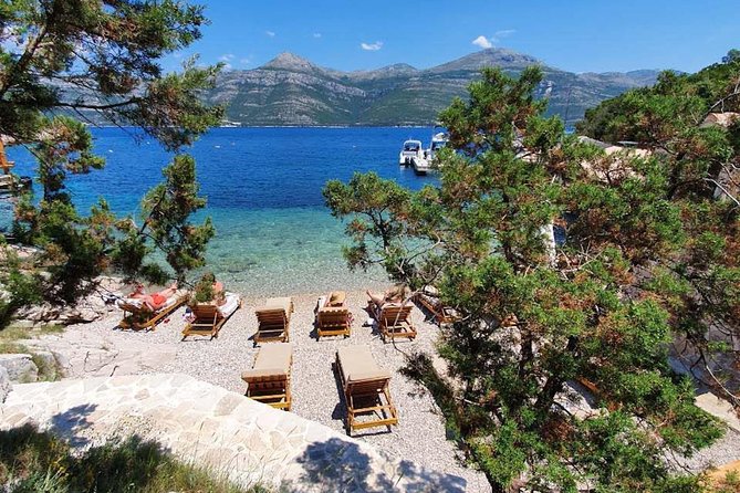 Dubrovnik Speedboat Quicksilver 675 Private Tours - Pasjača Beach for swimming and snorkeling
