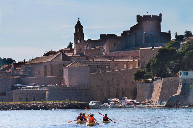 Dubrovnik: Sunset Kayaking & Snorkeling with water &wine - What is included for $48.37?