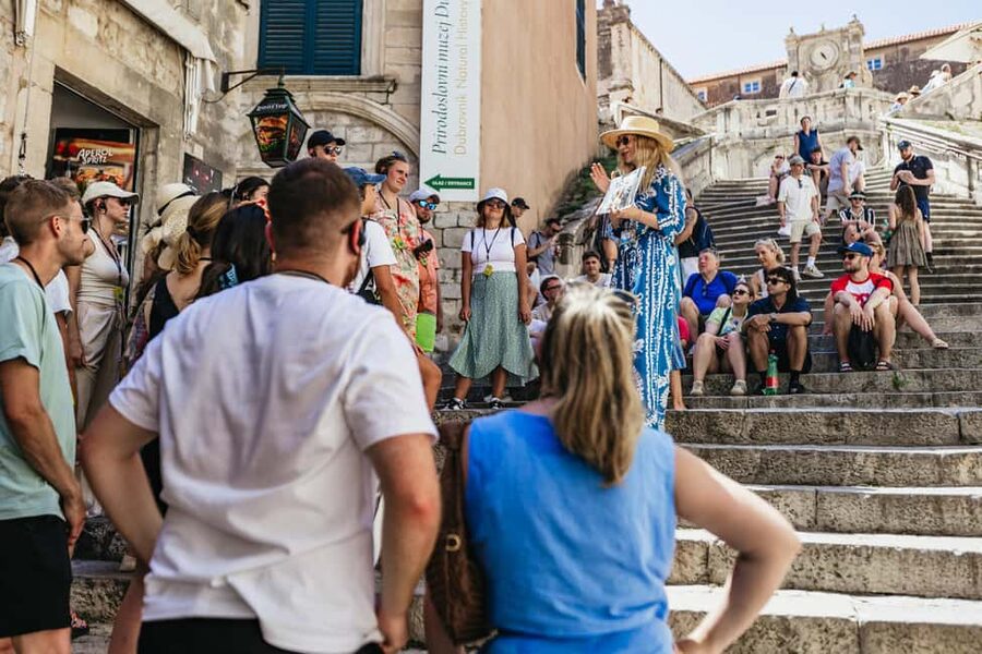 Dubrovnik: The Original Game of Thrones Tour & Lokrum Option - Meeting at Large Onofrio’s Fountain