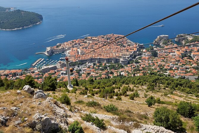 Dubrovnik Van Tour for Panoramic Views - Stop 1: Most Dr. Franja Tudmana and the port panorama