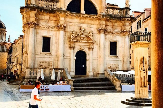 Dubrovnik walking history tour - Franciscan Monastery and the first Old Town stories