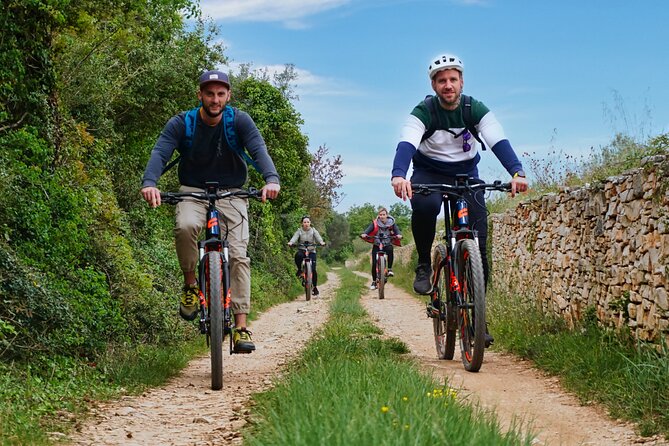 E Bike Tour with wine and olive oil tasting in Vodnjan - Riding through Fažana toward Pula