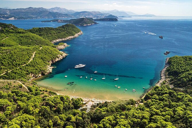 Elaphite Islands Cruise and Blue Cave Snorkeling Boat Tour from Dubrovnik - Lopud and the walk to Šunj Bay