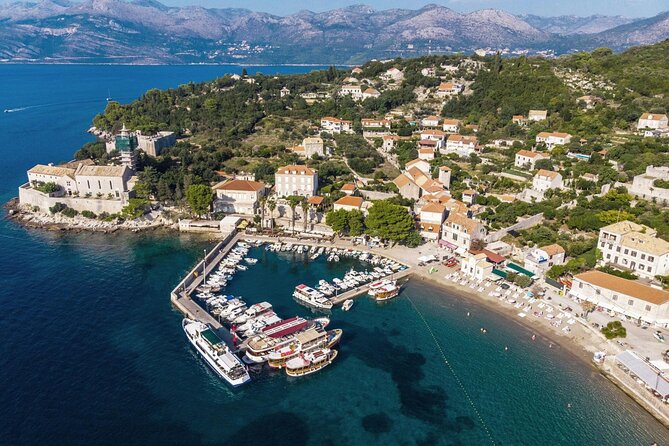 Elaphiti Islands by Catamaran with snacks and unlimited drinks from Dubrovnik - Šipan: two hours for a slow island stop