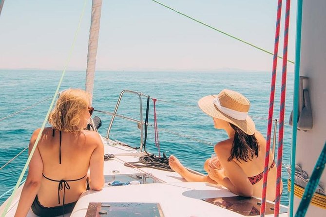 Experience Romantic Sunset Sailing on a modern 36ft (11m) sail yacht | Hvar - Sailing toward the Pakleni Islands
