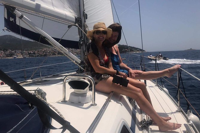 Experience Romantic Sunset Sailing on a modern 36ft (11m) sail yacht | Hvar - The sunset moment on the water