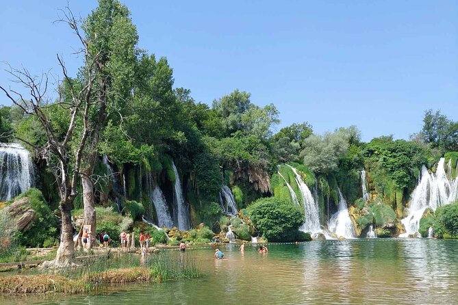 Explore Mostar, Ston and Kravice Waterfalls ( Small Group ) - Mostar and the bridge that defines the city