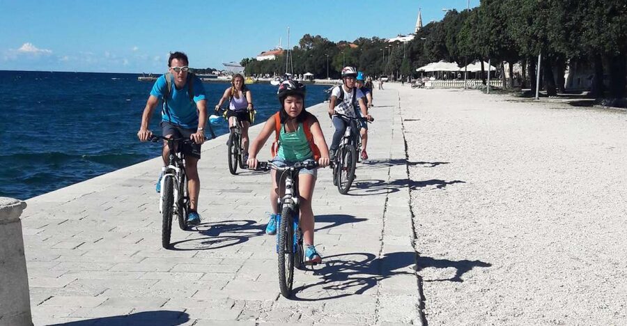 Explore Zadar: Laid-Back Fun Bike Tour - The Zadar Sphinx, an unusual coastal sight