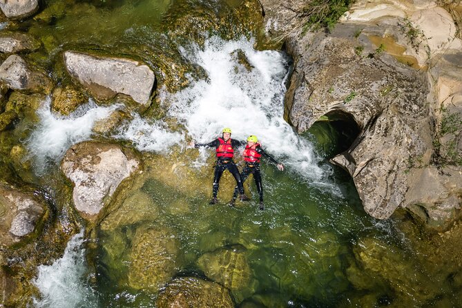 Extreme Canyoning on Cetina River from Split or Šestanovac - Guides, group size, and the safety setup