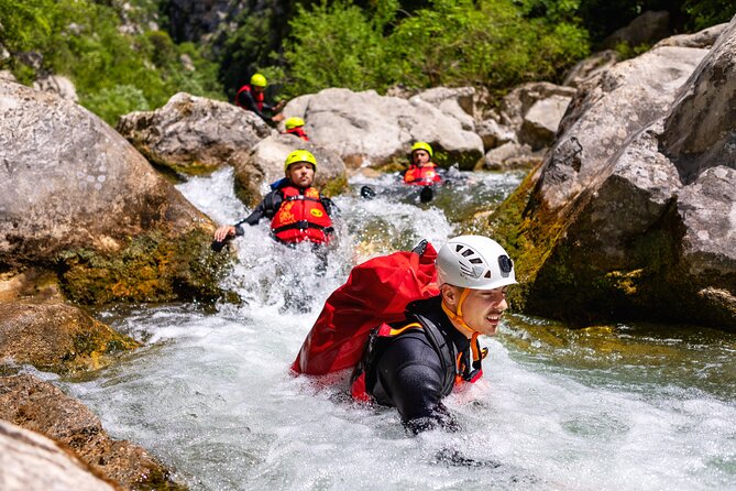 Extreme Canyoning on Cetina River from Split or Šestanovac - How the six-hour timing works