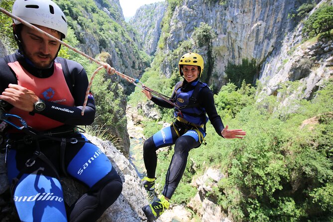 Extreme Canyoning on Cetina River from Split or Zadvarje - Cliff jumps from 5 to 9 meters