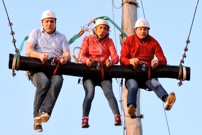 Family and Adventure park - Glavani Park - Start with the three high-ropes courses