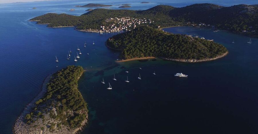 From Biograd: Golden Island of Vrgada Trip with Lunch - Passing Košara and watching for dolphins