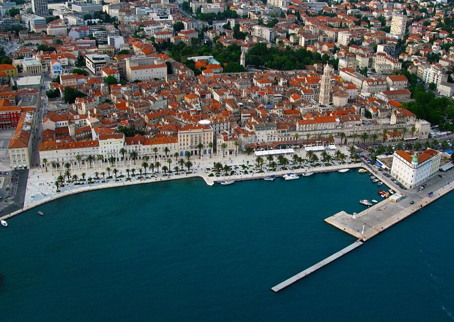 From Brač: Panoramic Flight over Brač, Hvar, Šolta, & Split - Jelsa, Stari Grad, and the story of Tvrdalj
