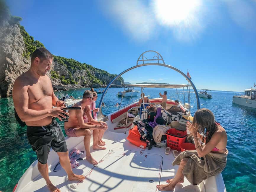 From Dubrovnik: Elaphiti Islands & Blue Cave Speedboat Tour - Sunj Beach gives you a proper break