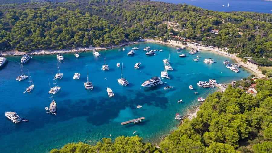 From Hvar: Blue Cave and Pakleni Islands Group Tour - The Blue Cave and its famous light