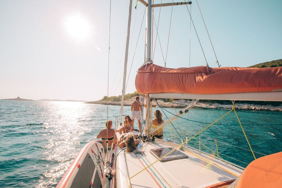 From Hvar: Boat Tour to Pakleni Islands on a Comfort Yacht - The second bay: more time to swim, paddle, or rest