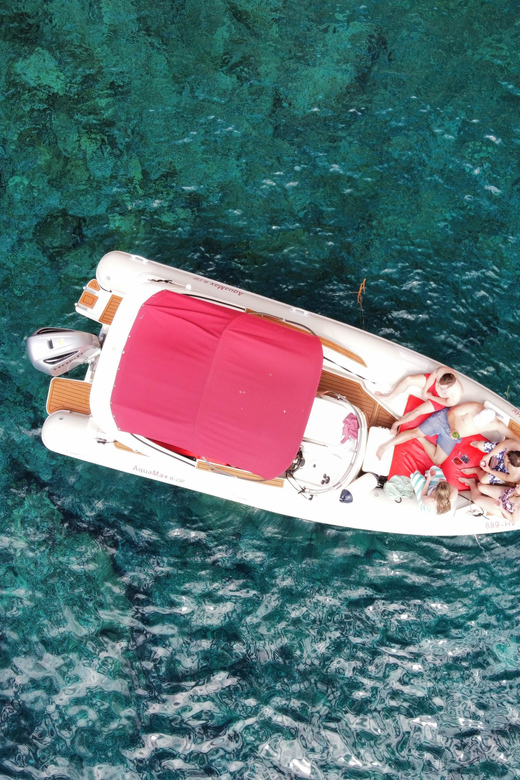 From Hvar: Private tour of Red Rocks & Pakleni Islands - Dubovica, where the day begins with a swim