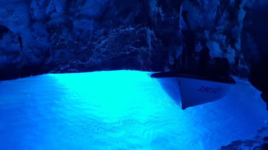 From Hvar: Vis Island and Blue Cave Speedboat Tour - Green Cave on Ravnik: scenic, optional, and condition dependent